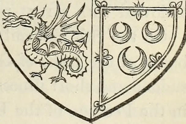 An illustration from The Herald and genealogist, 1867, leaf 249