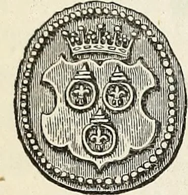 An illustration from The Herald and genealogist, 1867, leaf 26