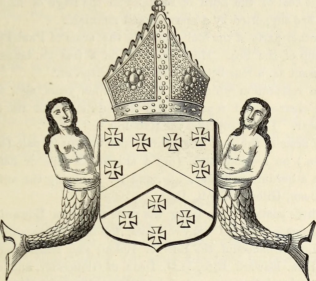 An illustration from The Herald and genealogist, 1867, leaf 311