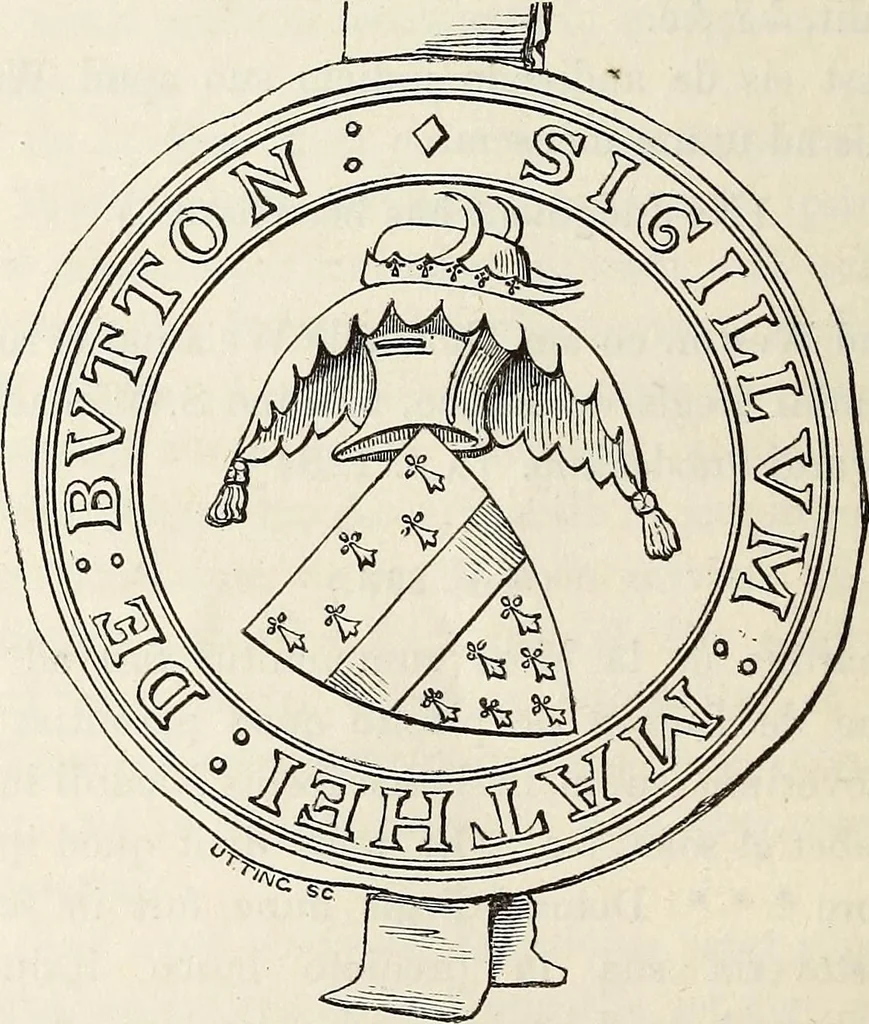 An illustration from The Herald and genealogist, 1867, leaf 328