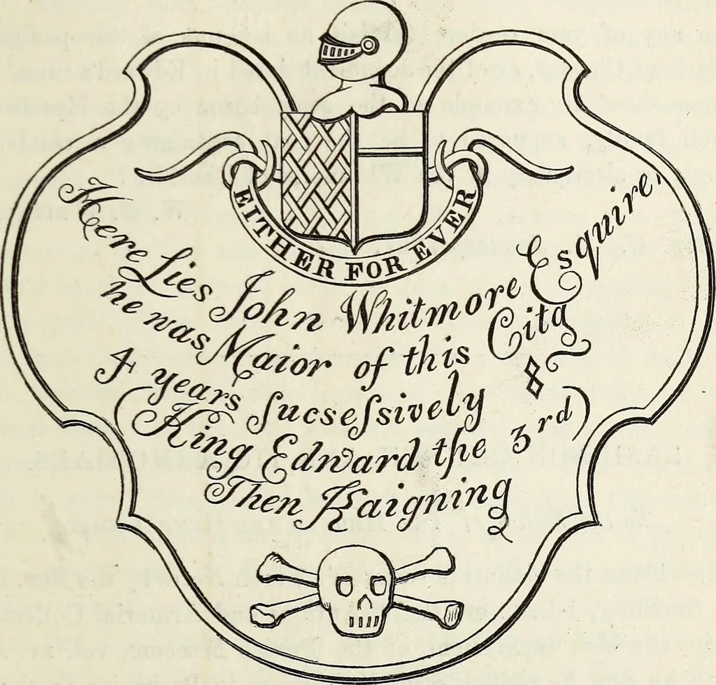 An illustration from The Herald and genealogist, 1867, leaf 351