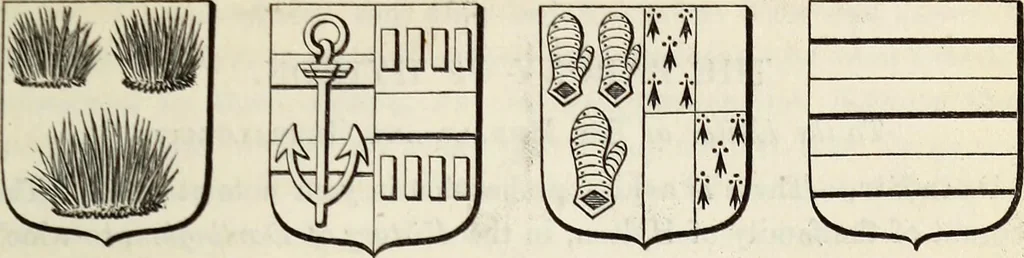 An illustration from The Herald and genealogist, 1867, leaf 355
