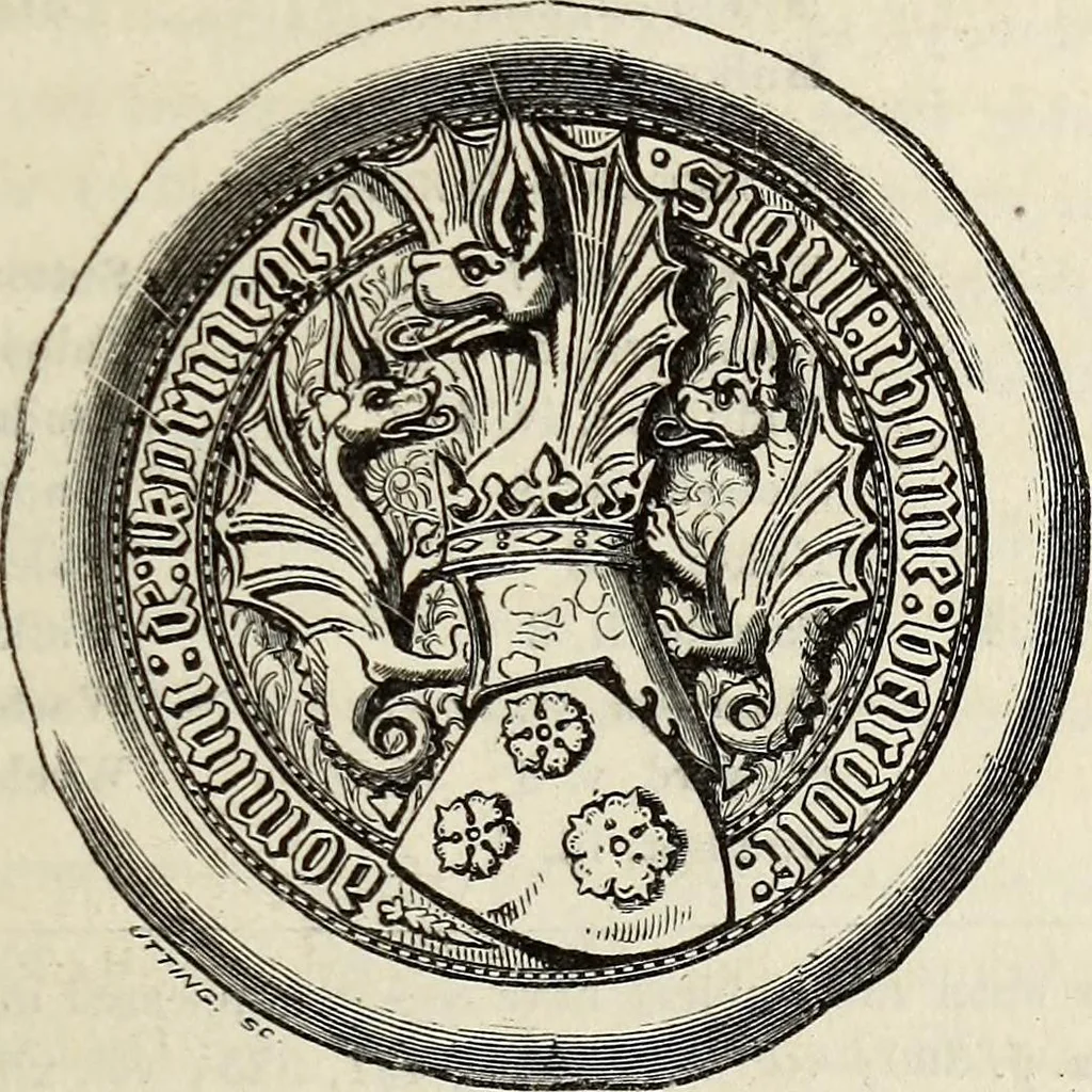An illustration from The Herald and genealogist, 1867, leaf 431