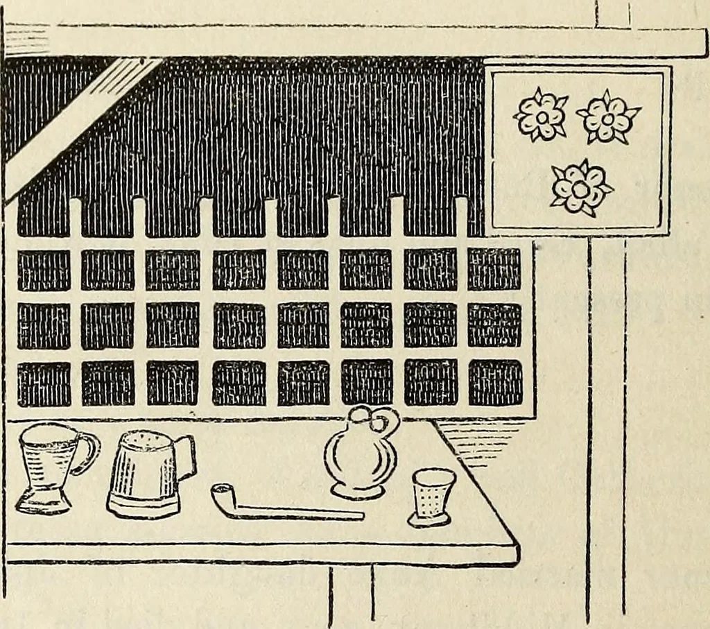 An illustration from The Herald and genealogist, 1867, leaf 504