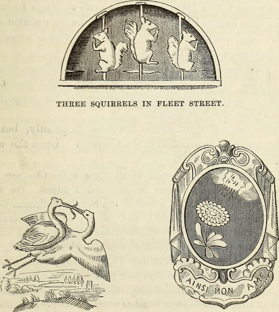 An illustration from The Herald and genealogist, 1867, leaf 517