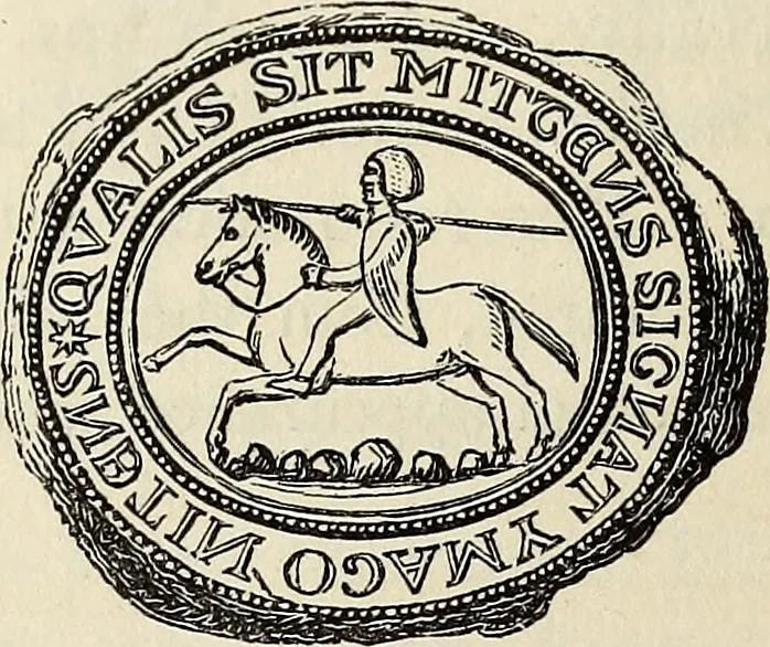 An illustration from The Herald and genealogist, 1867, leaf 524