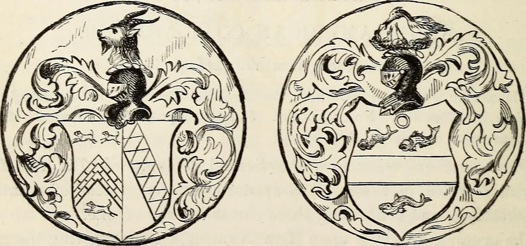 An illustration from The Herald and genealogist, 1867, leaf 80