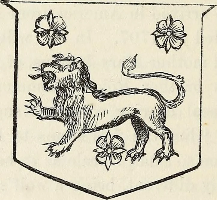 An illustration from The Herald and genealogist, 1867, leaf 82
