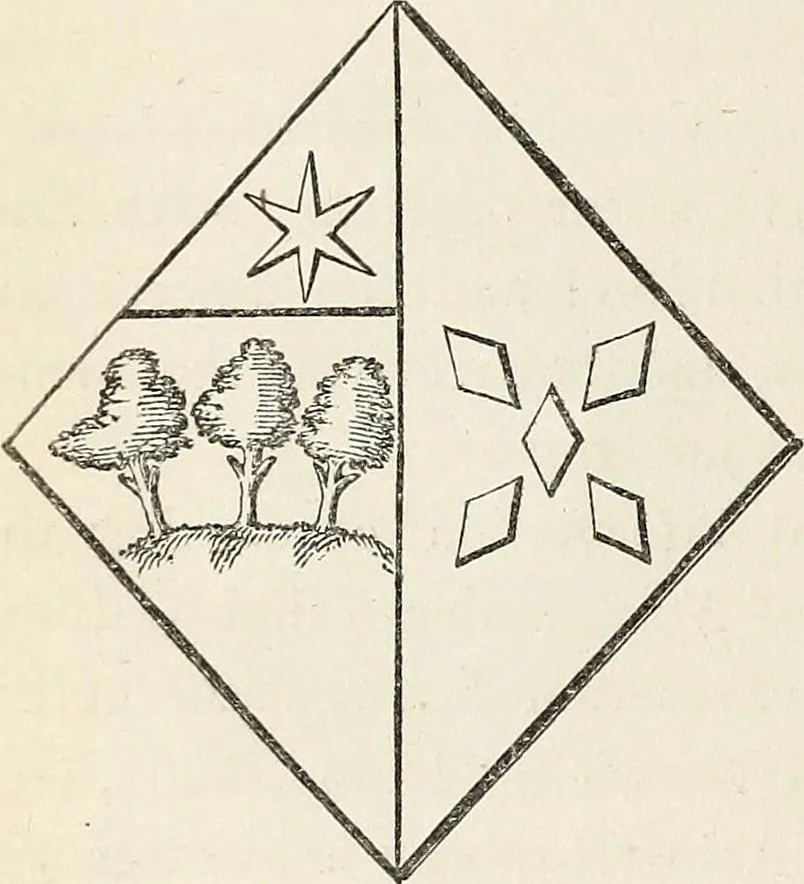 An illustration from The Herald and genealogist, 1870, leaf 166