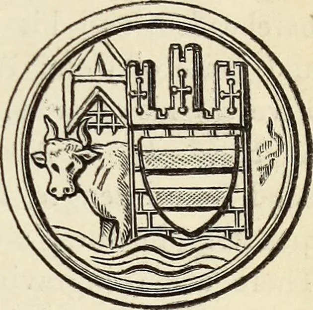 An illustration from The Herald and genealogist, 1870, leaf 207