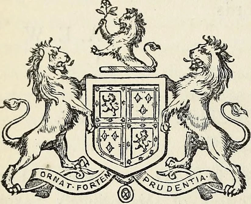 An illustration from The Herald and genealogist, 1870, leaf 258