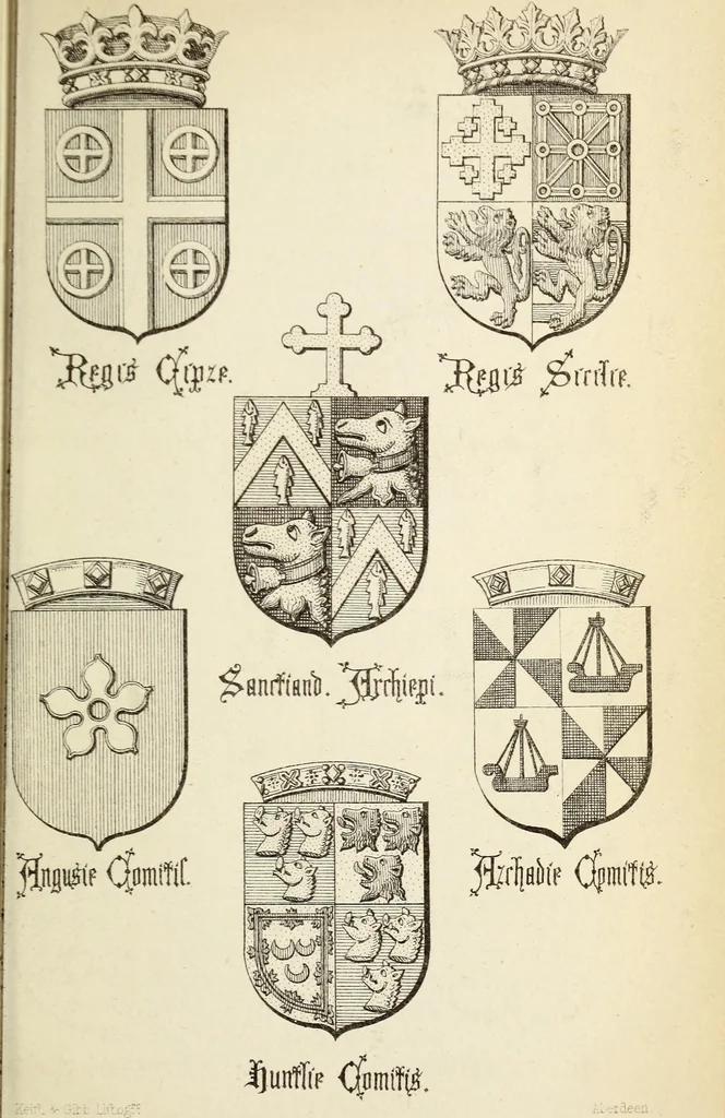 An illustration from The Herald and genealogist, 1870, leaf 29