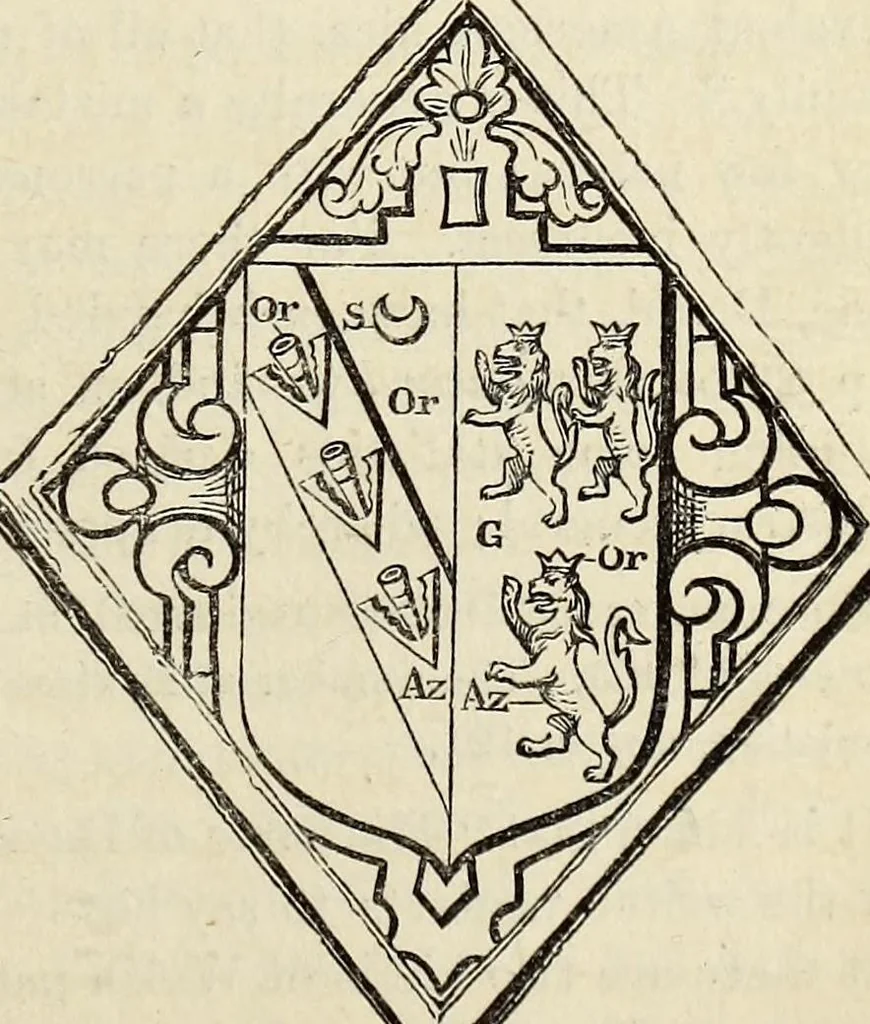 An illustration from The Herald and genealogist, 1870, leaf 291