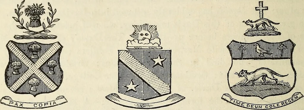An illustration from The Herald and genealogist, 1870, leaf 294