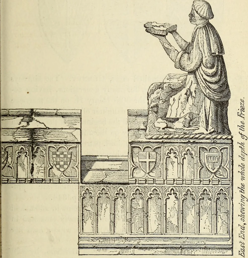 An illustration from The Herald and genealogist, 1870, leaf 311