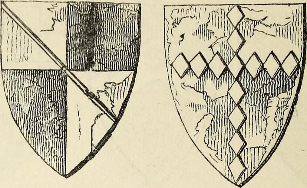 An illustration from The Herald and genealogist, 1870, leaf 314