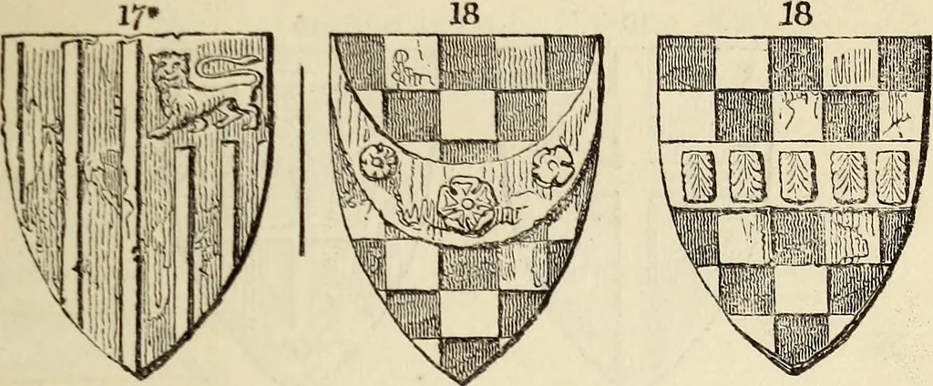 An illustration from The Herald and genealogist, 1870, leaf 319