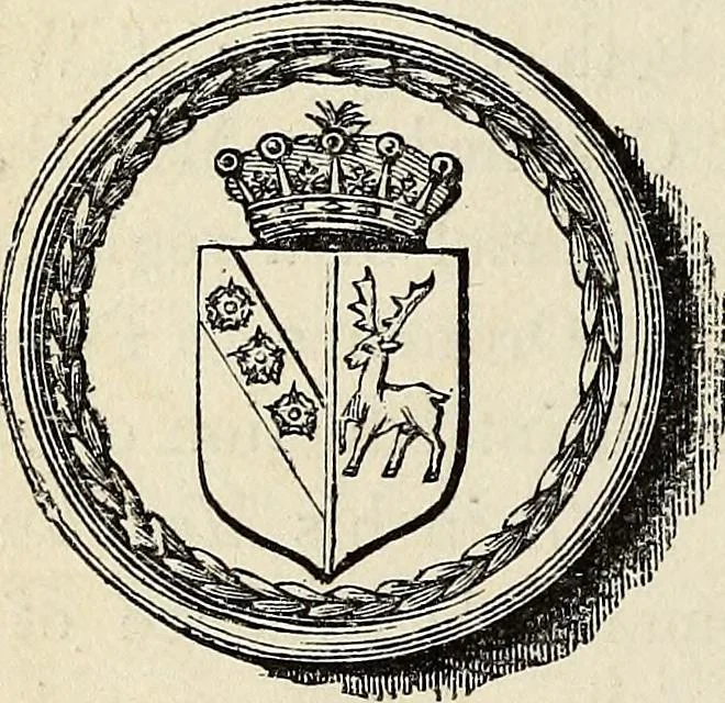 An illustration from The Herald and genealogist, 1870, leaf 496