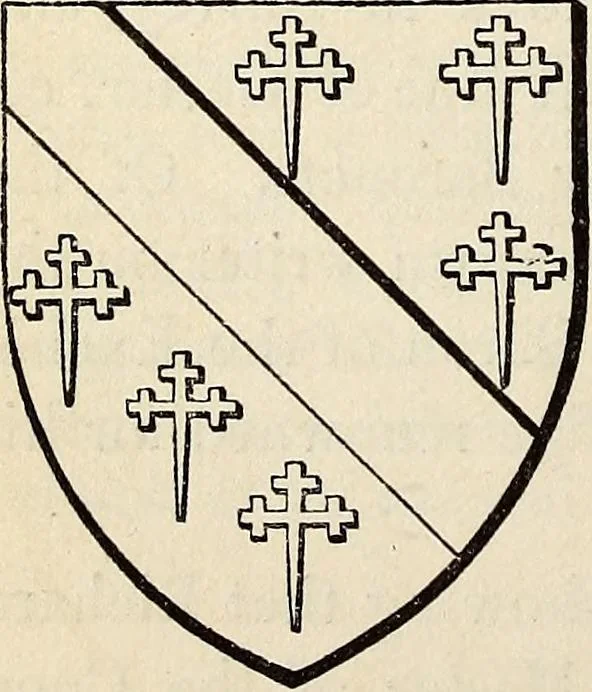 An illustration from The Herald and genealogist, 1870, leaf 496