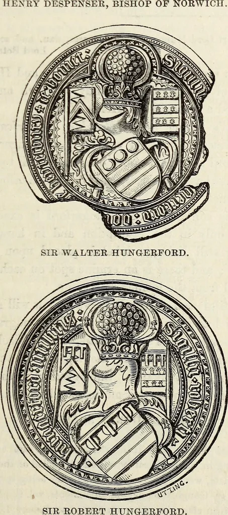 An illustration from The Herald and genealogist, 1870, leaf 89