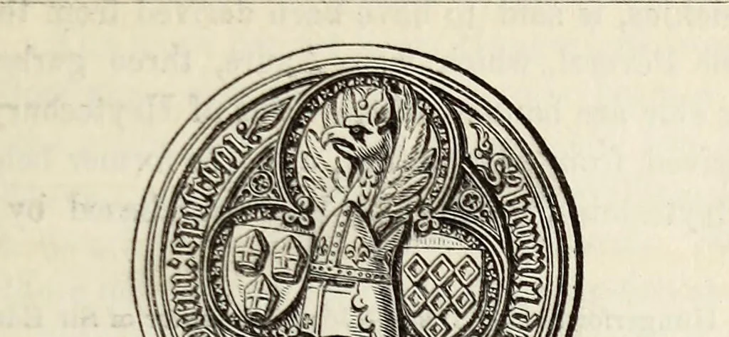 An illustration from The Herald and genealogist, 1870, leaf 89