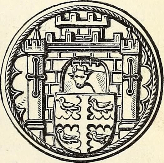 An illustration from The Herald and genealogist, 1870, leaf 205