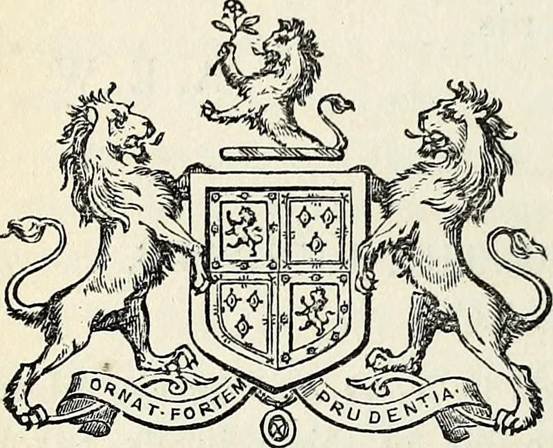 An illustration from The Herald and genealogist, 1870, leaf 256