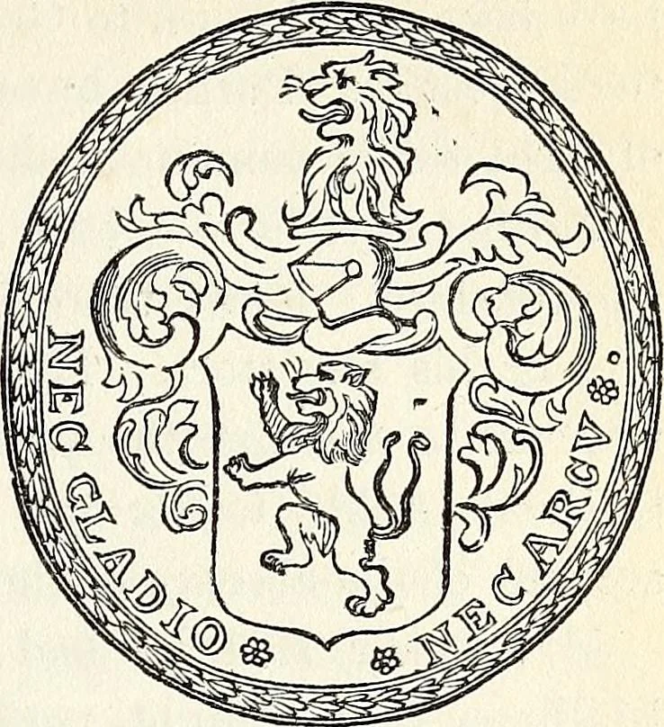 An illustration from The Herald and genealogist, 1870, leaf 265