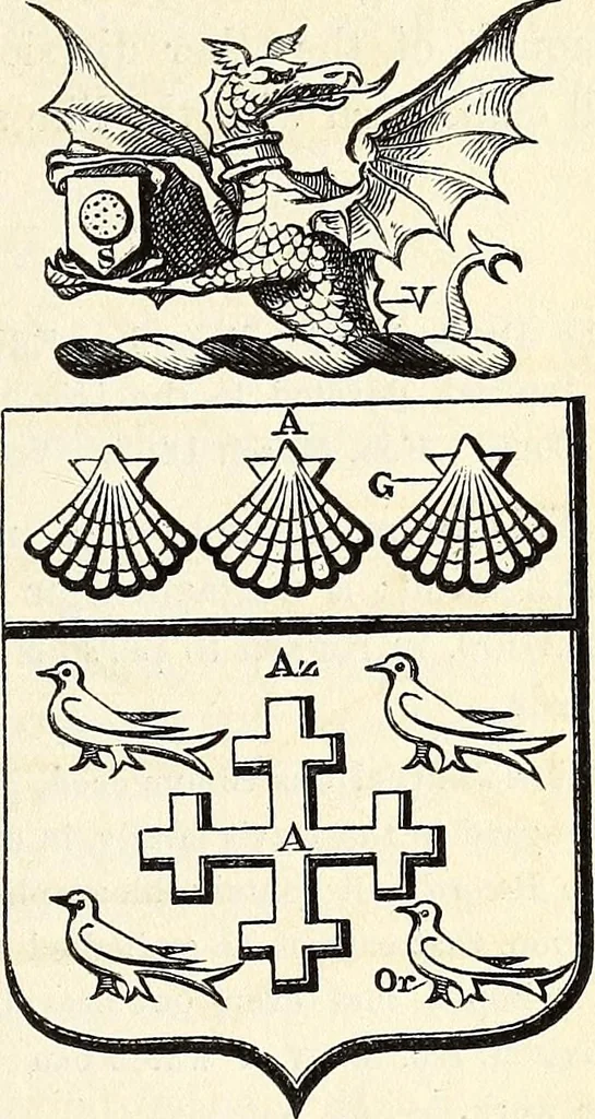 An illustration from The Herald and genealogist, 1870, leaf 289