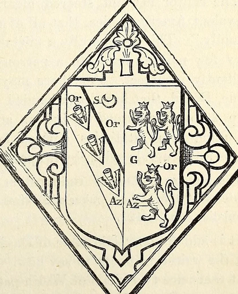 An illustration from The Herald and genealogist, 1870, leaf 289