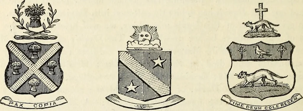 An illustration from The Herald and genealogist, 1870, leaf 292