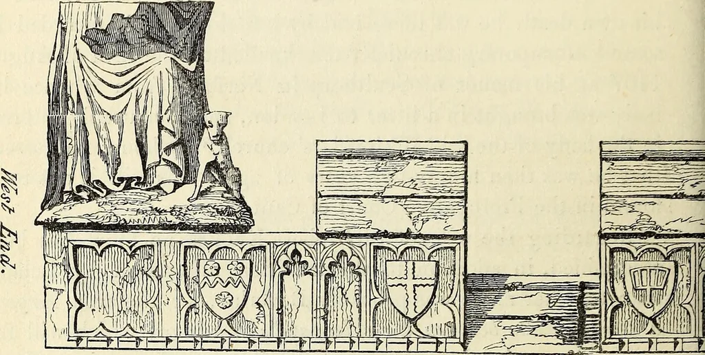 An illustration from The Herald and genealogist, 1870, leaf 308