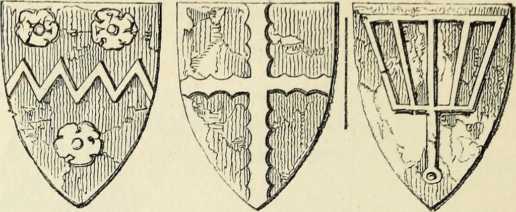 An illustration from The Herald and genealogist, 1870, leaf 310