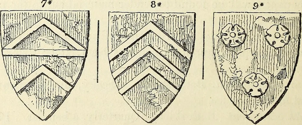 An illustration from The Herald and genealogist, 1870, leaf 312