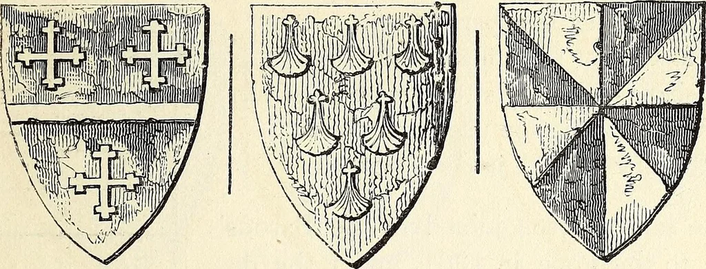 An illustration from The Herald and genealogist, 1870, leaf 315