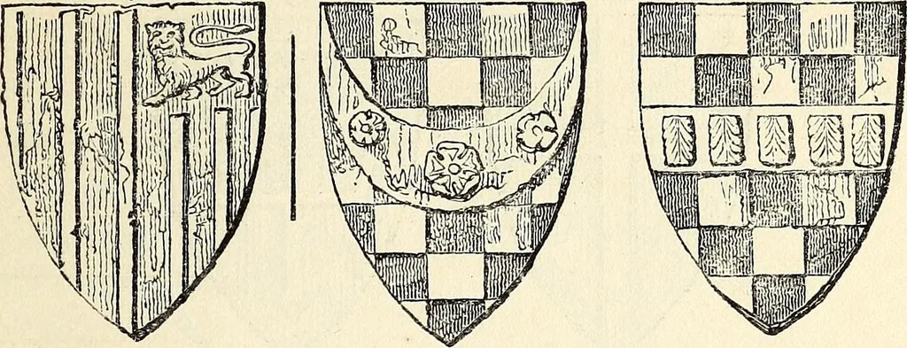 An illustration from The Herald and genealogist, 1870, leaf 317