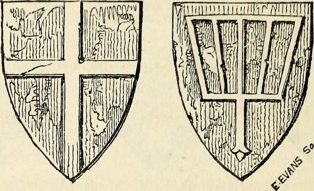An illustration from The Herald and genealogist, 1870, leaf 318