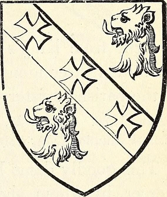 An illustration from The Herald and genealogist, 1870, leaf 495