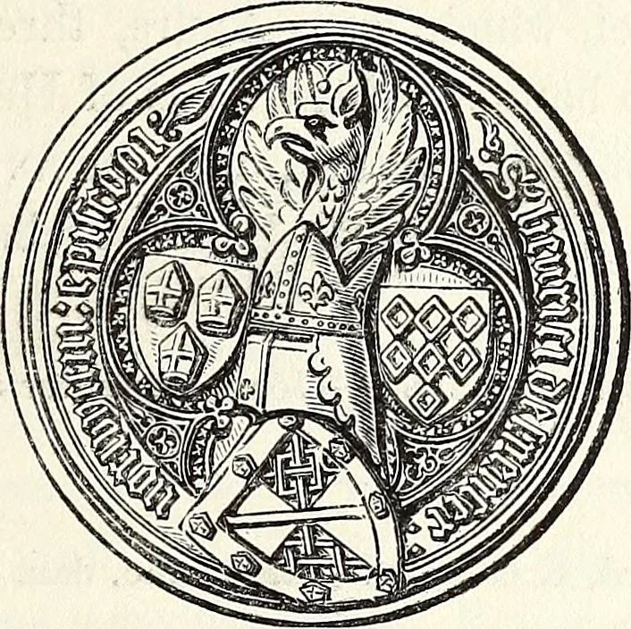 An illustration from The Herald and genealogist, 1870, leaf 87