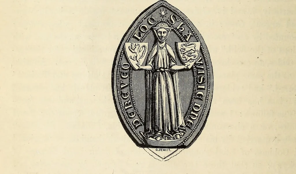 An illustration from The Herald and genealogist, 1871, leaf 135