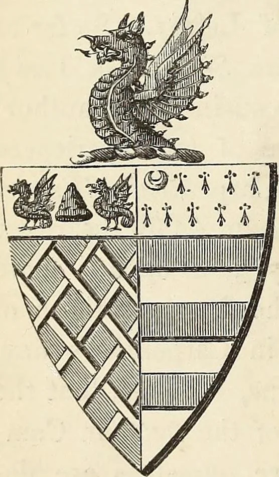 An illustration from The Herald and genealogist, 1871, leaf 141