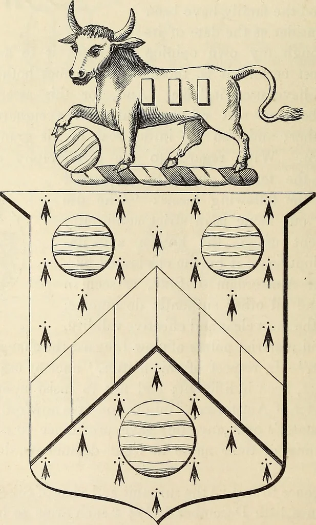 An illustration from The Herald and genealogist, 1871, leaf 219
