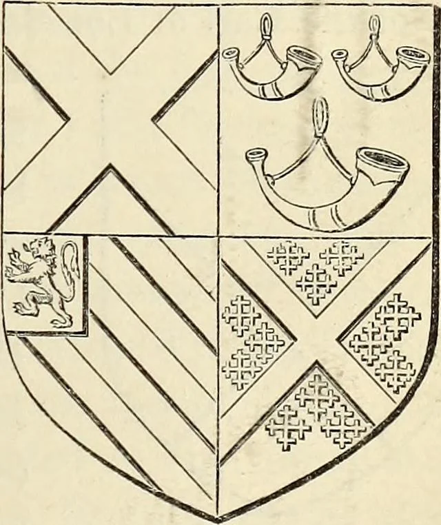 An illustration from The Herald and genealogist, 1871, leaf 226