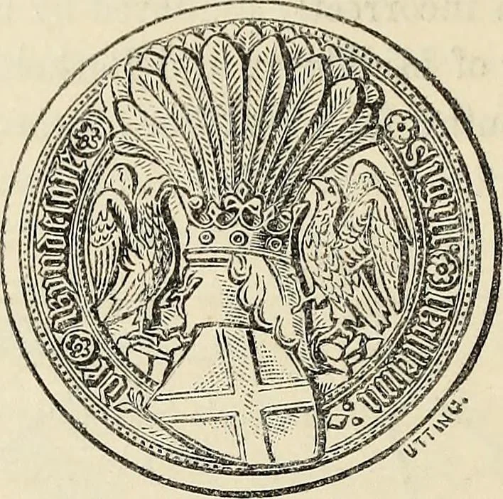 An illustration from The Herald and genealogist, 1871, leaf 227