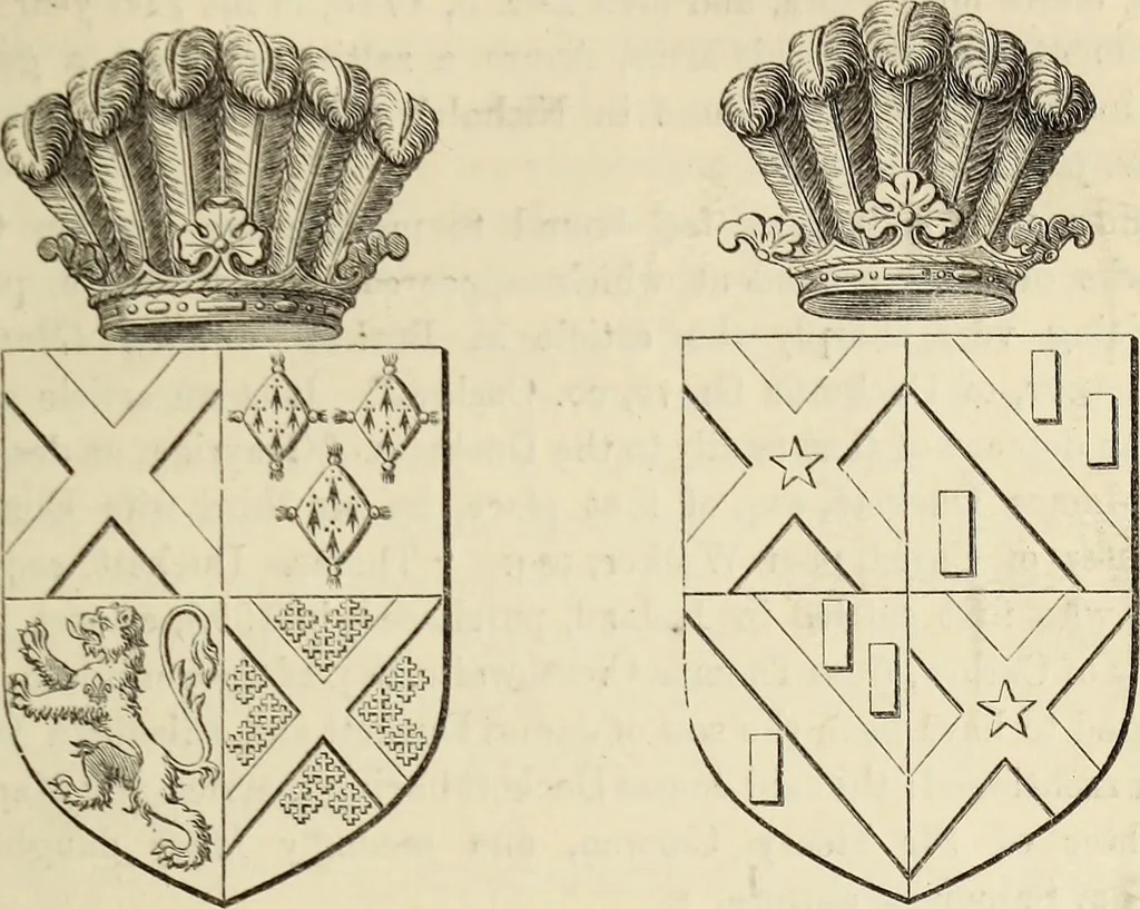 An illustration from The Herald and genealogist, 1871, leaf 232