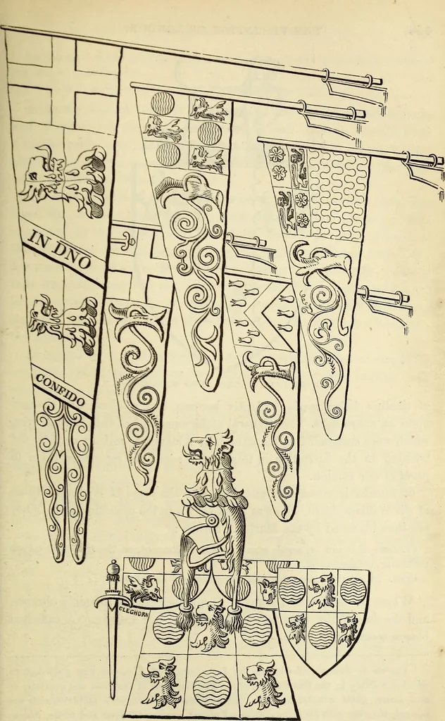 An illustration from The Herald and genealogist, 1871, leaf 456