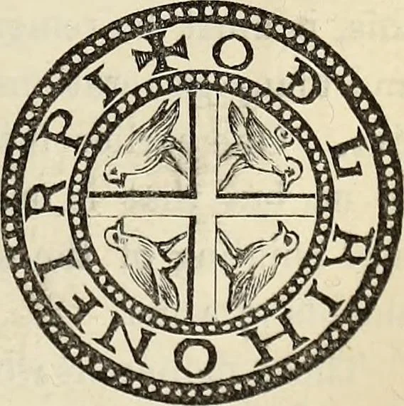 An illustration from The Herald and genealogist, 1871, leaf 96