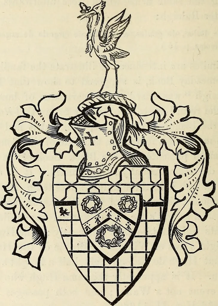 An illustration from The Herald and genealogist, 1873, leaf 188