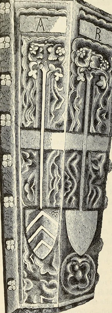 An illustration from The Herald and genealogist, 1873, leaf 288