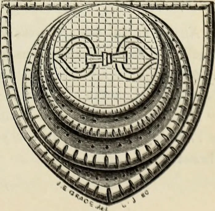 An illustration from The Herald and genealogist, 1873, leaf 361